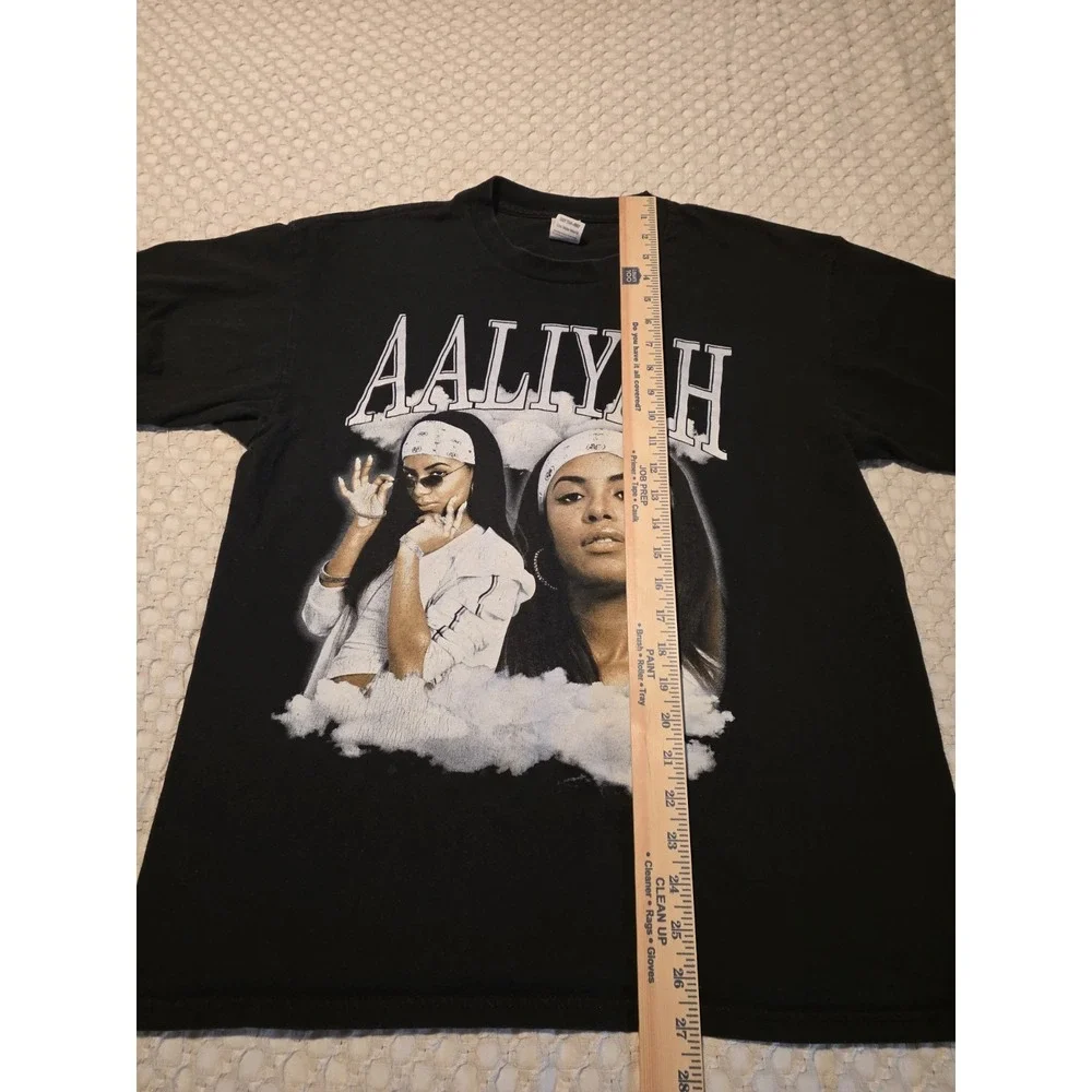 Aaliyah graphic T‎ Shirt Mens Large